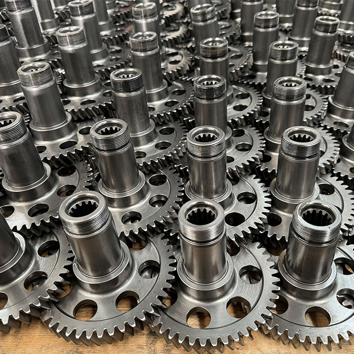 Custom High Precision Carbon Steel spiral bevel gear set Manufacturer steel pinion spur gears